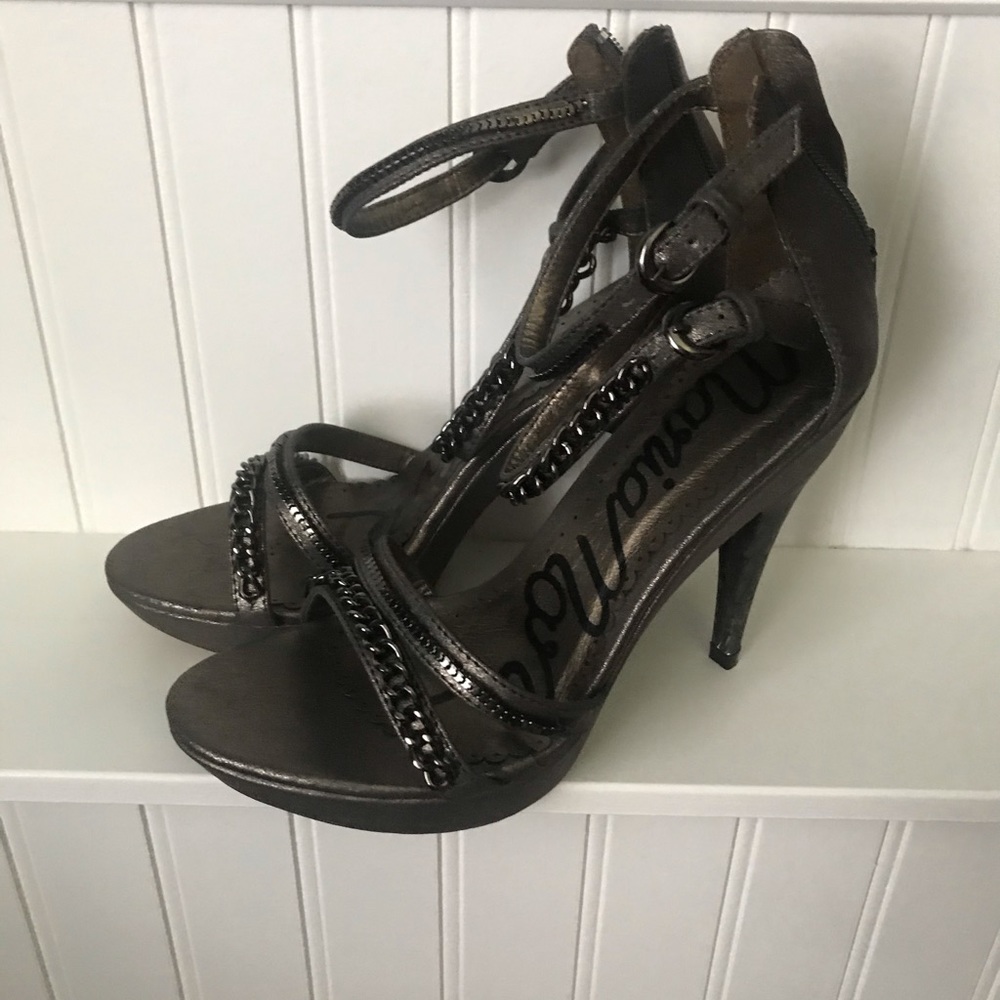Strappy heels